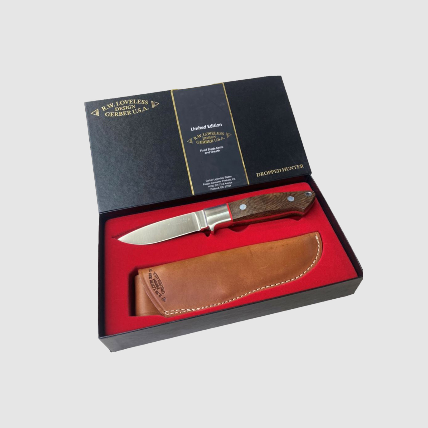 ガーバーナイフ　ラブレスデザイン